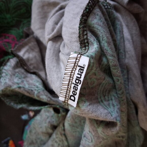 Desigual Inspired by Cirque Du Soleil Women's Large Multicolor Printed Dress - Picture 12 of 16